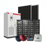 ON/Off Grid Hybrid 30kW 50kW 100kW to 500kW Solar PV Panel Power Plant System with Lithium Battery