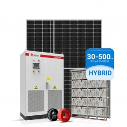 Factory Supply 30kW to 500kW to 2MW Commercial & Industrial Solar Energy Power Systems for Business