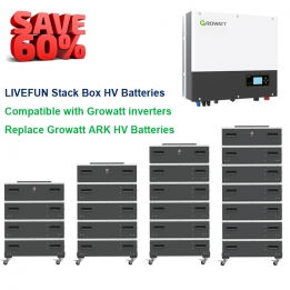 Growatt Compatible ARK HV(High Voltage) Solar Lithium Lifepo4 Battery Storage